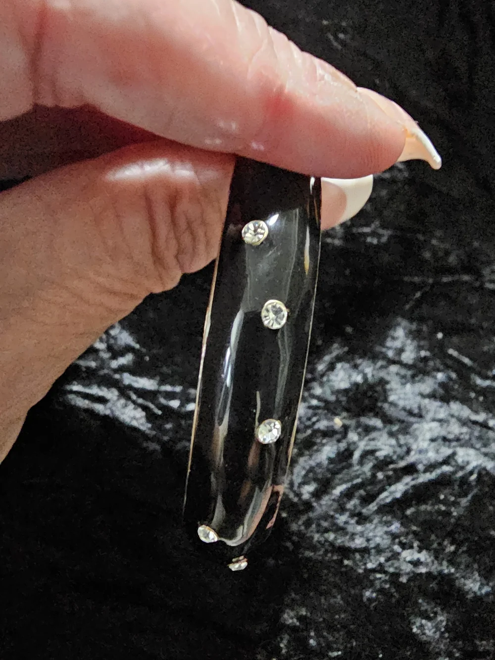 Silver Cuff Bracelet - Women's Silver-Tone Bangle